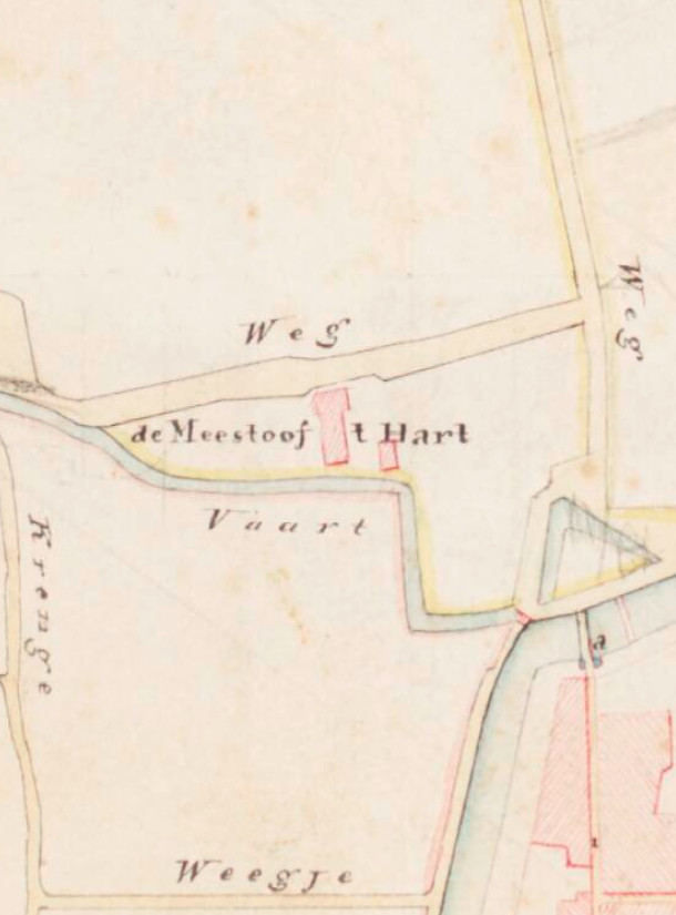 Molen 16634 Meestoof Het Hart (Zierikzee), Kadastrale kaart 1811-1832: verzamelplan Zierikzee, Zeeland (MIN09111VK1) | Database Nederlandse molens