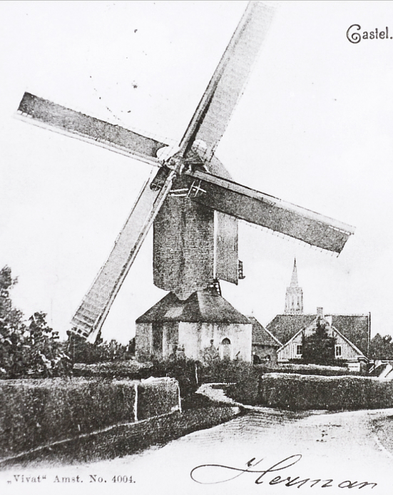 Molen 01996 De Oude Molen / Molen van Smoor / Molen van Van Meel (Oud Gastel), coll. DHM | Database Nederlandse molens