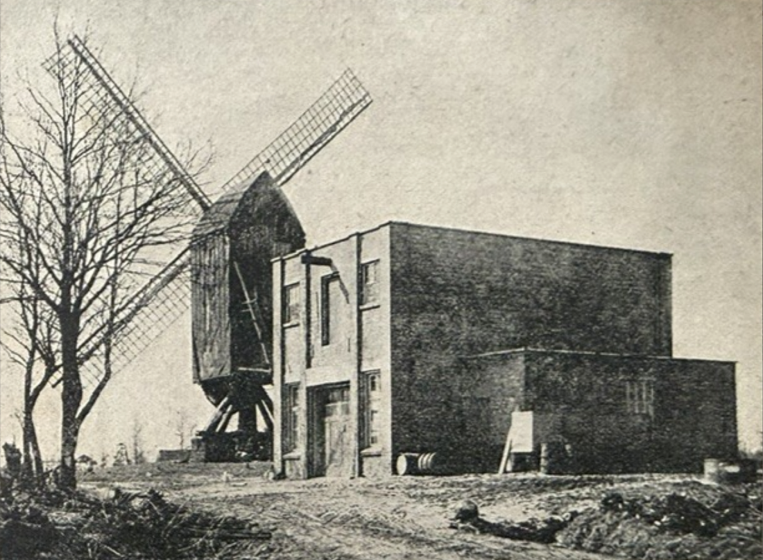 1, Molen 02648 b Korvelsche Molen (1e) (Tilburg), staat afgebeeld in het Huishoudboek N.C.B. vijfde druk, Tilburg 1946. | Database Nederlandse molens