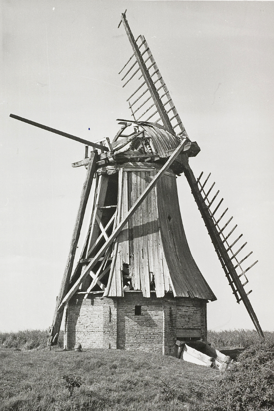 Molen 03680 Polder 27/ Vogelhoekspolder, Molen van Backer (Hemelum/ Himmelum), Foto collectie DHM | Database Nederlandse molens