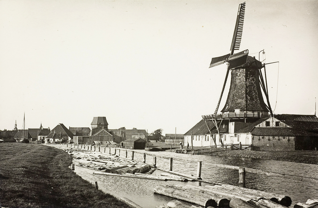 1, Molen 03174 bis 't Fortuin uit Zee (Makkum), Foto collectie DHM | Database Nederlandse molens