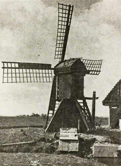 Molen 03786 a Polder 27A / Polder Krol (Leeuwarden/ Ljouwert), Foto collectie DHM | Database Nederlandse molens