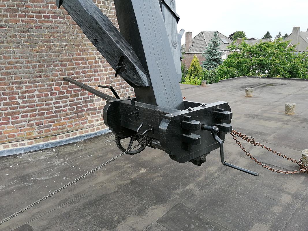 7, Molen 02858 Zeldenrust (Budel), Rob Simons (18-7-2019)De vernieuwde kruilier | Database Nederlandse molens media-bestand