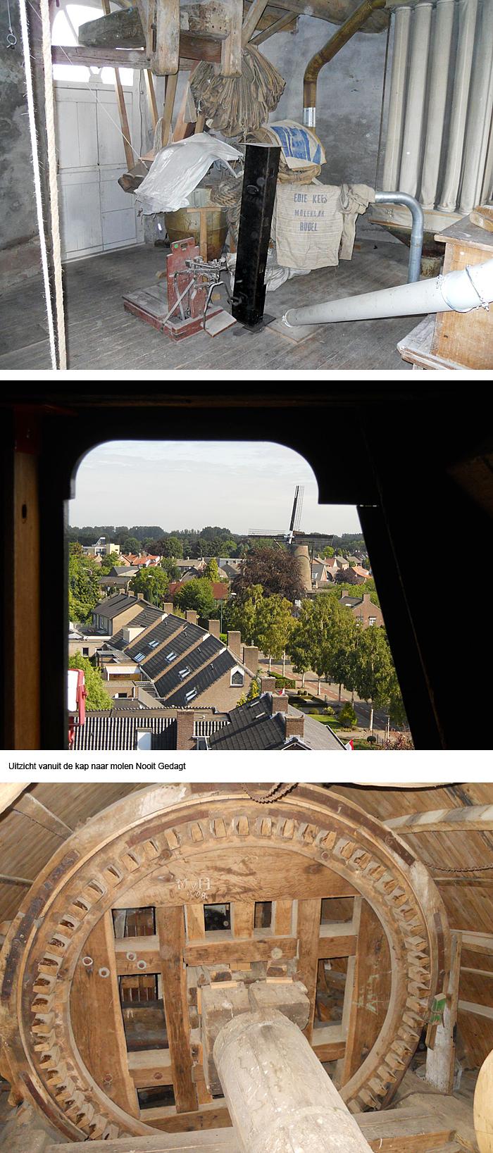 8, Molen 02858 Zeldenrust (Budel), Rob Simons (van boven naar onder: 15-2-2012, 9-7-2011 en 13-9-2010).  | Database Nederlandse molens media-bestand