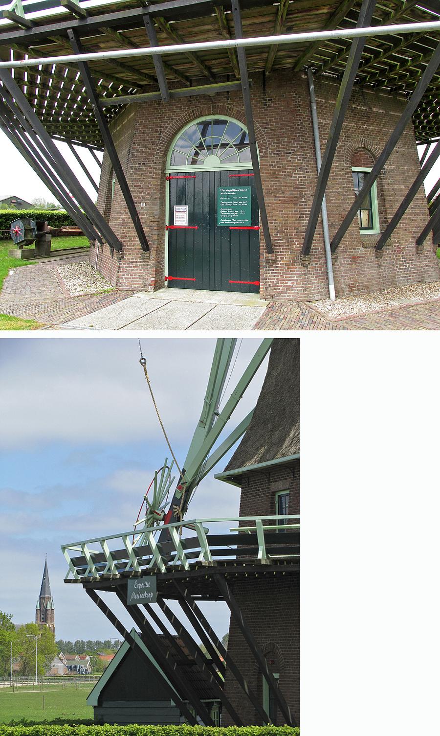 4, Molen 01418 De Hoop (Wervershoof), Piet Glasbergen (15-5-2015). | Database Nederlandse molens media-bestand