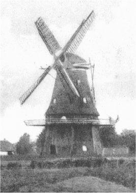1, Molen 02723 a Molen Kamphuis (Gramsbergen), deel onderstaande ansichtkaart | Database Nederlandse molens media-bestand