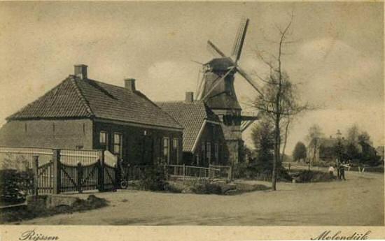 1, Molen 01022 Molen Slaghekke (Rijssen), Prentbriefkaart (coll. V. Mepschen) | Database Nederlandse molens media-bestand