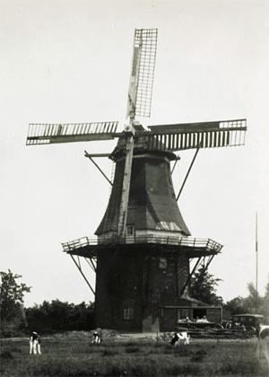 1, Molen 04451 Molen de Haan / Molen Valk (Grootegast), Foto 11 juni 1932, coll DHM | Database Nederlandse molens media-bestand
