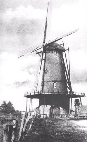 1, Molen 02513 Wolfwinkelsemolen / Casterensemolen (Casteren), Ansichtkaart serie 50 No. 2, coll. Bart Jongsma | Database Nederlandse molens media-bestand