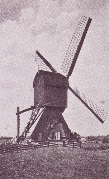 2, Molen 01265 Polder Kijfhoek, Kijfhoekmolen (Zwijndrecht), Ansichtkaart | Database Nederlandse molens media-bestand