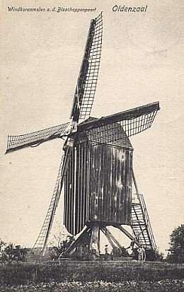 Molen 02720 b Bisschopsmolen (2e) (Oldenzaal), Ansichtkaart (coll. Rob Pols) | Database Nederlandse molens media-bestand