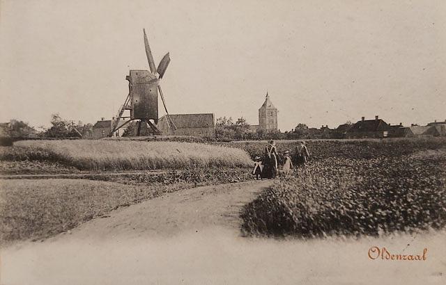 1, Molen 02720 b Bisschopsmolen (2e) (Oldenzaal), Ansichtkaart, coll. H. Noot | Database Nederlandse molens media-bestand