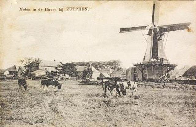 2, Molen 02881 a Molen in de Hoven (Zutphen), Ansicht, coll. DHM | Database Nederlandse molens media-bestand