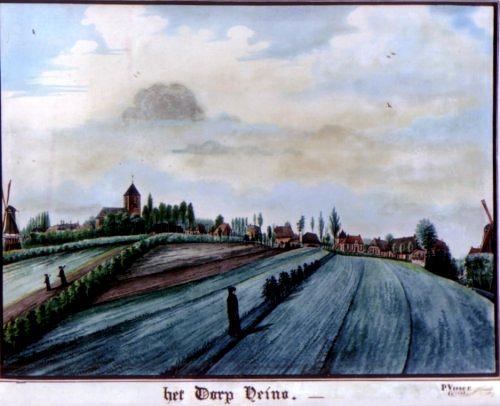 3, Molen 01849 Nieuwe Molen / Molen Hooglugt / Nieuwe Lenther Molen (Heino), Foto van schilderij van de heer P. Visser | Database Nederlandse molens media-bestand