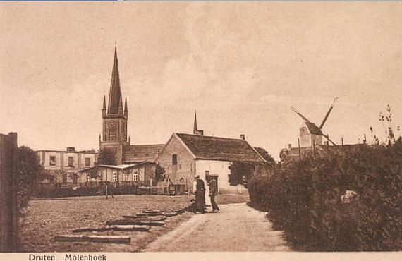 1, Molen 02774 a Drutense molen (Druten), Ansichtkaart | Database Nederlandse molens media-bestand