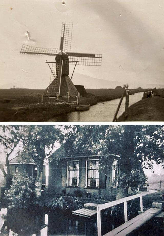 4, Molen 03789 Polder 85/ Himrikspolder, De Himriksmolen / Hemriksmolen / Himriksmone (Leeuwarden/ Ljouwert), Afb. coll Meindert Speerstra, Østervold, 1: opname19412:Het pomphuisje van opa Tjeerd | Database Nederlandse molens media-bestand