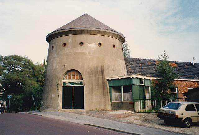 3, Molen 01210 a Leerdamse korenmolen op de Westwal (Leerdam), Foto: A.M. Riper, oktober 1996 | Database Nederlandse molens media-bestand