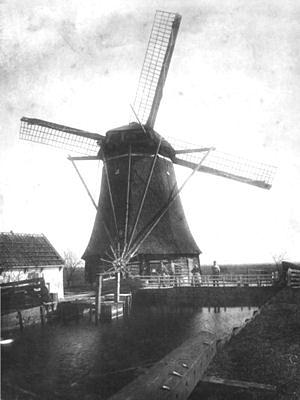 Molen 01059 f Polder Breudijk, Breudijker Molen / Broidyker Molen (Harmelen), Foto: n.n., coll DVM | Database Nederlandse molens media-bestand