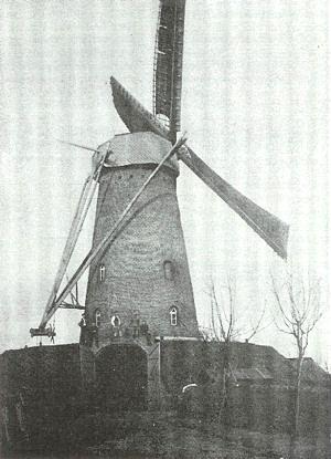 1, Molen 02007 Ronde Molen (Gilze), Foto: mw M. Aarts-Aarts, opname vóór 1935 | Database Nederlandse molens media-bestand