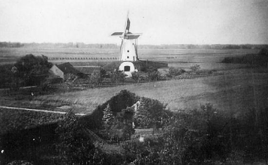 1, Molen 02789 De Witte Molen (Posterholt), Foto: opname ca 1935, coll. Har Slots | Database Nederlandse molens media-bestand