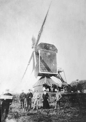 1, Molen 02777 c Buitenmolen / Rumoldusmolen (Weert), Foto:n.n., opname vóór 1917, collectie Nico Jurgens | Database Nederlandse molens media-bestand