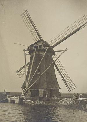 Molen 04897 c Polder Schouwen, De Grote Molen (Kerkwerve), Foto n.n., coll. DHM | Database Nederlandse molens media-bestand