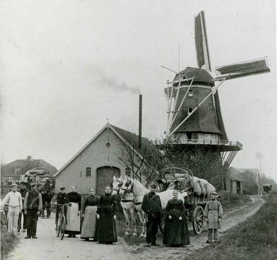 2, Molen 00696 Santbrinkermolen / De Zandbrinkermolen (Achterveld), Foto: n.n. (coll. W.A. Korpershoek) | Database Nederlandse molens media-bestand