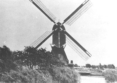 2, Molen 01478 Waterschap Lopik, Molen nr. III / Achterstemolen / Kademolen (Cabauw), Foto: J.de Vries, opname 1962 | Database Nederlandse molens media-bestand