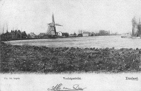 1, Molen 01145 a (korenmolen) (Vreeland), Ansichtkaart (coll. Willem van Breenen) | Database Nederlandse molens media-bestand