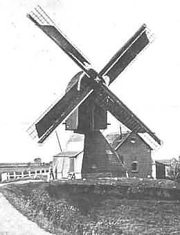 Molen 02832 Molen Kuyper / Molen bij Huize Aerdt (Herwen), Deel van onderstaande ansichtkaart | Database Nederlandse molens media-bestand