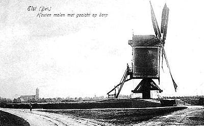 1, Molen 00265 De Batavier / De Planken Molen (Elst), Ansichtkaart, collectie R.Pols | Database Nederlandse molens media-bestand