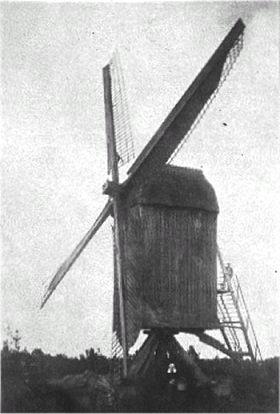 Molen 03136 b (standerdmolen) (Geesteren), Foto: opname 1890 ca. collectie van J.A. Overman | Database Nederlandse molens media-bestand