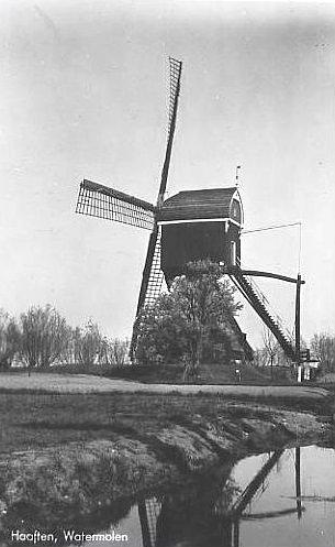 Molen 00252 Haaftense Poldermolen (Haaften), Foto:n.n., collectie Rob Pols | Database Nederlandse molens media-bestand