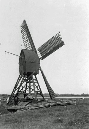 1, Molen 01838 Polder Hoenwaard, De Homoet (Hattem), Foto: Willem Voerman, collectie Streekarchief Hattem Epe Heerde | Database Nederlandse molens media-bestand