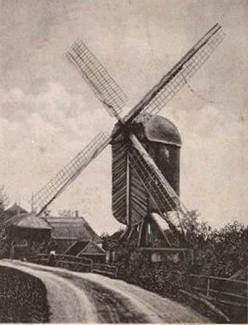 Molen 03493 b (standerdmolen) (Lathum), Foto: n.n. | Database Nederlandse molens media-bestand