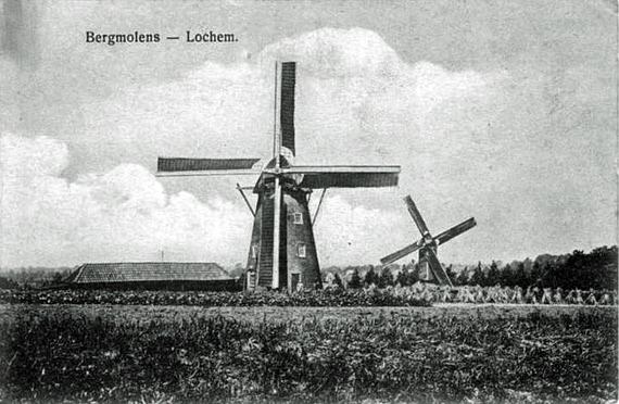 3, Molen 00890 c (korenmolen) (Lochem), Ansichtkaart, coll. V. Mepschen | Database Nederlandse molens media-bestand