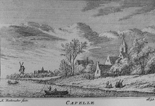 1, Molen 03938 c De Hoop (Capelle aan den IJssel), Ets van A. Rademaker, 1632 | Database Nederlandse molens media-bestand