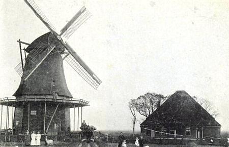 1, Molen 02547 De Jonge Ruiter (Hensbroek), Foto: n.n. opname ca 1920, collectie Vincent Borst | Database Nederlandse molens media-bestand