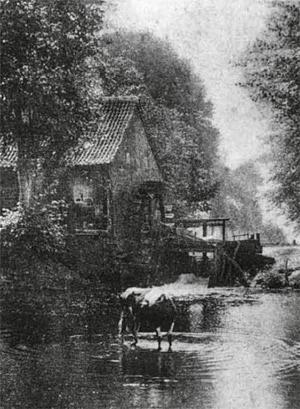 Molen 00228 a Bovenste molen (Wanssum), uitsnede onderstaande afbeelding | Database Nederlandse molens media-bestand