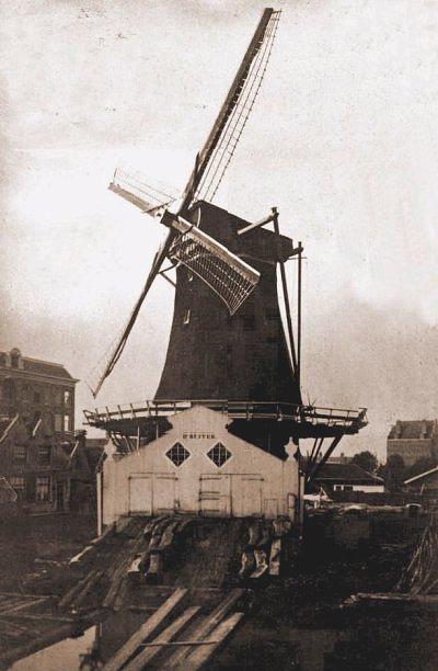 1, Molen 06494 p De Ruiter / De Ruyter (Amsterdam), Foto: coll. J. Willemsen | Database Nederlandse molens media-bestand
