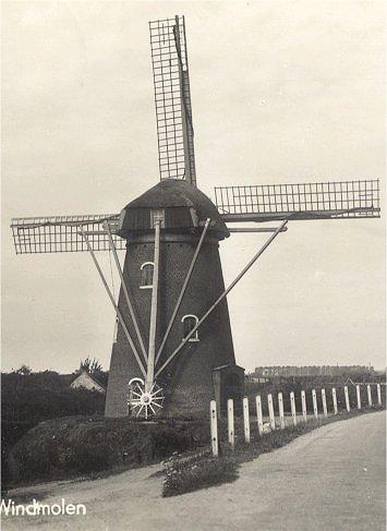 Molen 00263 (grondzeiler) (Heteren), deel onderstaande ansichtkaart | Database Nederlandse molens media-bestand