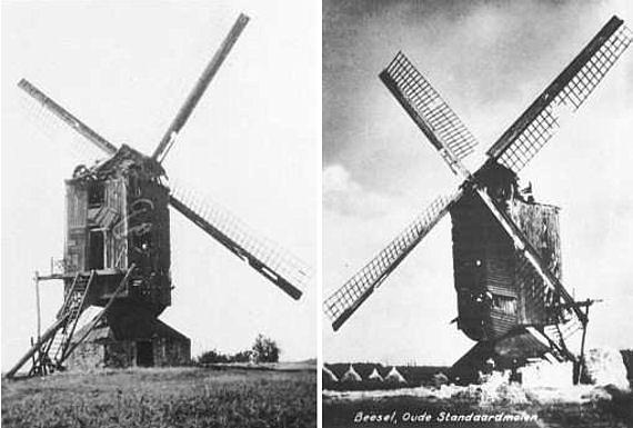 1, Molen 00214 De Theele meule (Beesel), Foto: uit collectie Marc Crins, ca 1950 | Database Nederlandse molens media-bestand