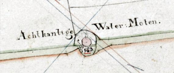 1, Molen 01792 bis Polder Snelrewaard, Zuid Linschoten, Schagen en den Eng (Oudewater), Detail kadasterkaart 1811-1832 | Database Nederlandse molens media-bestand
