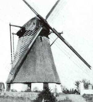 Molen 00253 Polder Deil, Deilsche Watermolen (Deil), Detail van onderstaande foto | Database Nederlandse molens media-bestand
