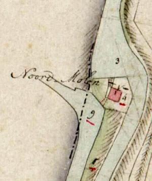 Molen 02564 a Polder Sliedrecht, Kleine- of Noordmolen (Bleskensgraaf), Kadaster 1811-1832 | Database Nederlandse molens media-bestand