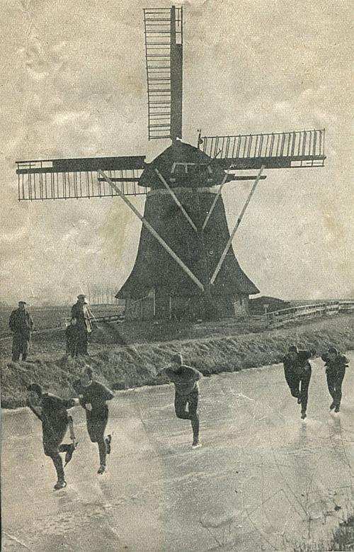 2, Molen 01432 Oosthemmerpolder, De Vooruitgang (Witmarsum/ Wytmarsum), Krantenfoto (coll. W.A. Korpershoek) | Database Nederlandse molens media-bestand