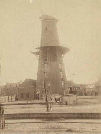 2, Molen 03603 c Haanmolen / De Rode Haan (Den Haag), Opname november 1894Collectie Gemeentearchief Den Haag © | Database Nederlandse molens media-bestand