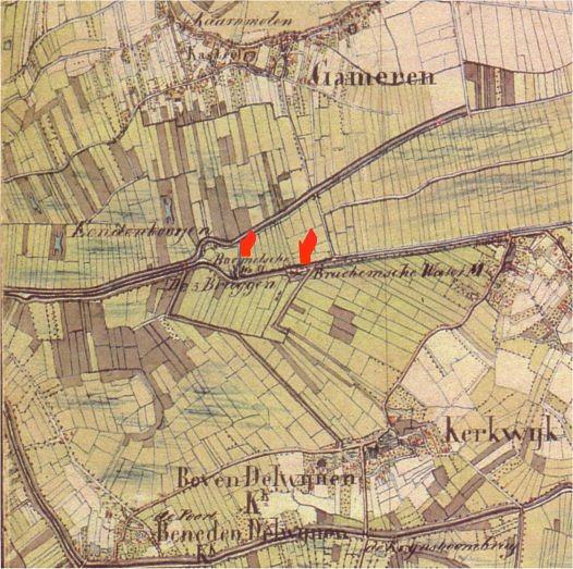 1, Molen 01179 e De Bommelsche molen / De Boemelsche Watermolen (Kerkwijk), TMK ca. 1850 | Database Nederlandse molens media-bestand