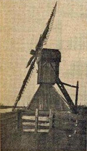 1, Molen 03275 a Heerenwalsterpolder / Schansterpolder / Polder 19 (Heerenveen/ It Hearrenfean), Foto uit Hebkema's krant 1935 | Database Nederlandse molens media-bestand