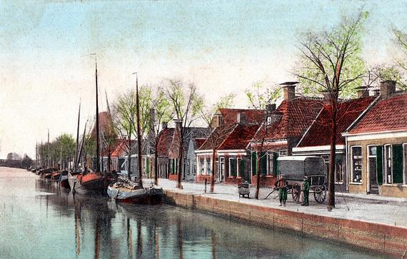 1, Molen 03266 v Skorsmoune (3e) (Gorredijk/ De Gordyk), Ansichtkaart, uitg,  G.L. v.d. Zwaag, poststempel 11 dec 2017coll. Gita Helfferich  | Database Nederlandse molens media-bestand